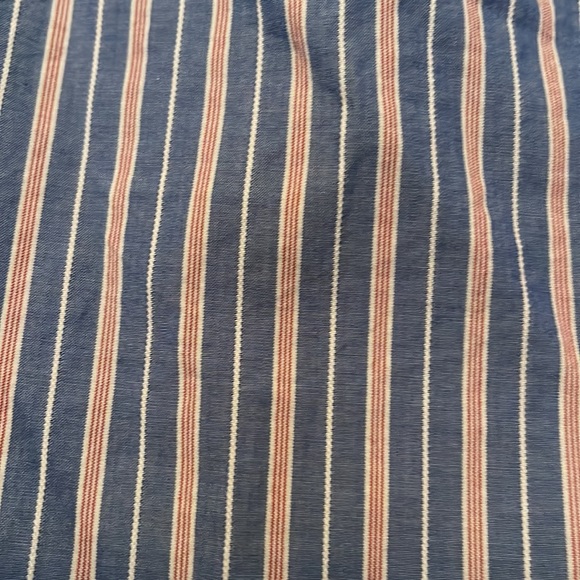 Madewell Striped Frill-Sleeve Shirt - Picture 3 of 6